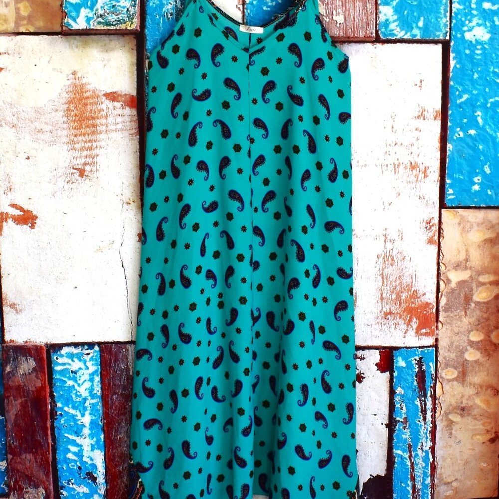 Women's Fotia Sleeveless Dress Casual SIZE LM Multicolor